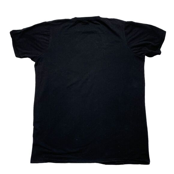 NASTY GAL Black Crew Neck Short Sleeve Oversized Heavyweight Tee 10 US / 14 UK - Picture 5 of 8